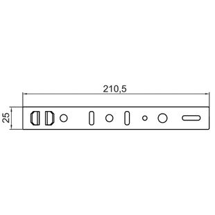 Aufsatzrollladen PTP Montageanker NPT-050