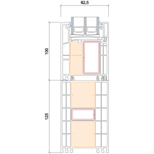 5203- IKD- Blendrahmenverbreiterung 125mm