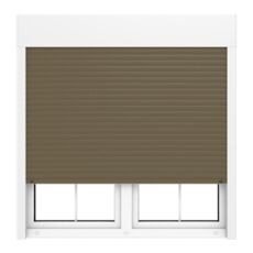 Drutex Aufsatzrollladen Metallic Braun