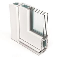 Kunststofftür Veka Softline 76