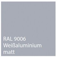 Weißaluminium matt