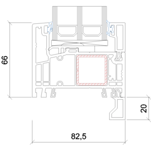 3362 - Anschlussprofil 20mm