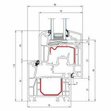 Detailzeichnungen Kunststofffenster IDEAL 4000