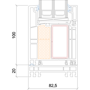 5201 - Blendrahmenverbreiterung 20mm