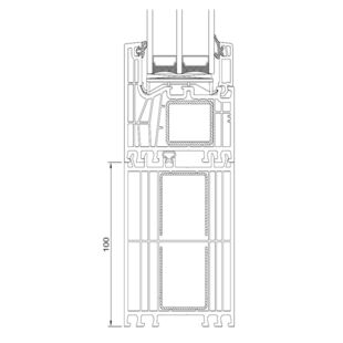 Drutex Iglo Edge - 70102 - Rahmenverbreiterung 100mm