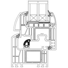 Drutex Iglo Energy 3-fach Verglasung 44mm