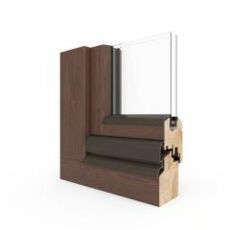 Holzfenster Nature 68 Profil