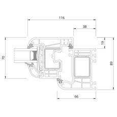 Detailzeichnungen Kunststofffenster Iglo Premier