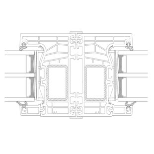 Drutex Iglo Edge - 50110 H-Kopplung 2mm