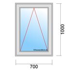 Fenstermaß 700x1000mm