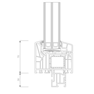 8441 - Basisprofil 30mm (Breite: 31mm)