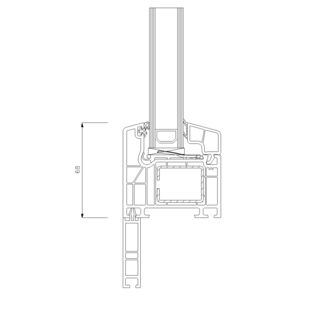 8769 - Anschlußprofil 12,5 50mm