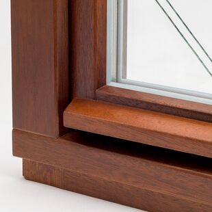 Holzfenster Softline-68 Retro Wetterschenkel
