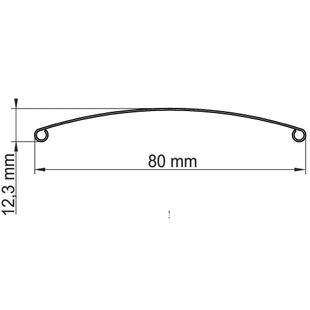 Raffstore Lamelle C80