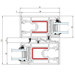 Salamander evolutionDrive SF Flügel Treffpunkt - Horizontal