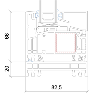 5201 - Blendrahmenverbreiterung 20mm