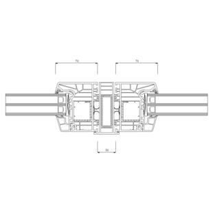 9212 - Statik-Kopplung 106-5-42 30mm (bündig)