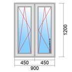 Fenstermaß 900x1200mm
