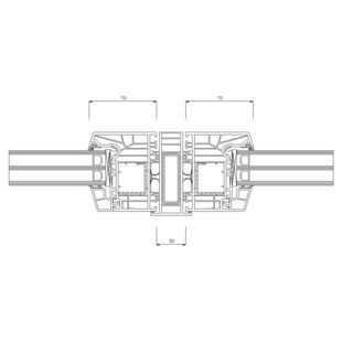 9212 - Statik-Kopplung 106-5-42 30mm (bündig)