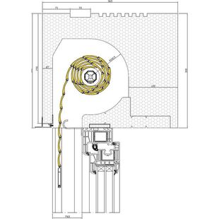 Aufsatzrollladen Drutex RS Styropor 365mm mit Iglo Energy Fenster Revision Außen