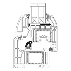 Drutex Iglo Energy 3-fach Verglasung 36mm