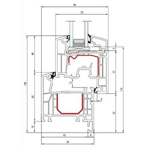 Kunststoffprofil IDEAL 4000 Monoblock