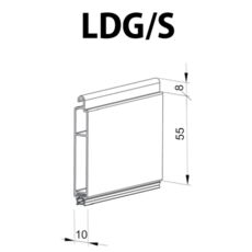 Rollladen Endleiste LDG-S Alu