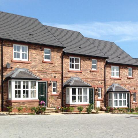 Casement Windows with muntin in White