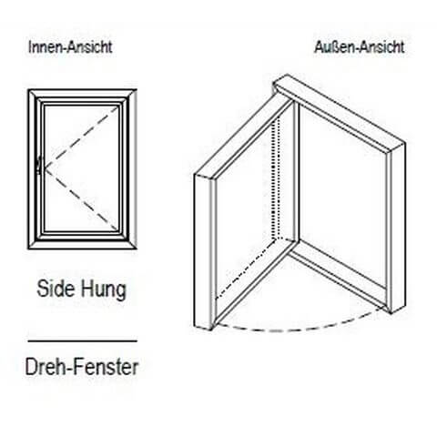 Casement Opening type: Side Hung