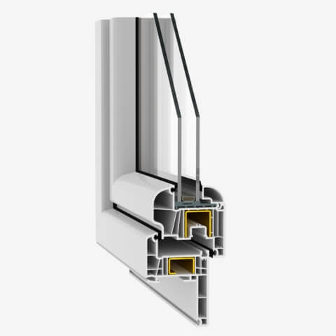 Kunststofffenster Decco EURO+ - Profil