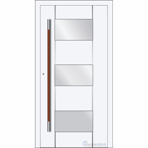 Haustür Despiro DP-13 weiss