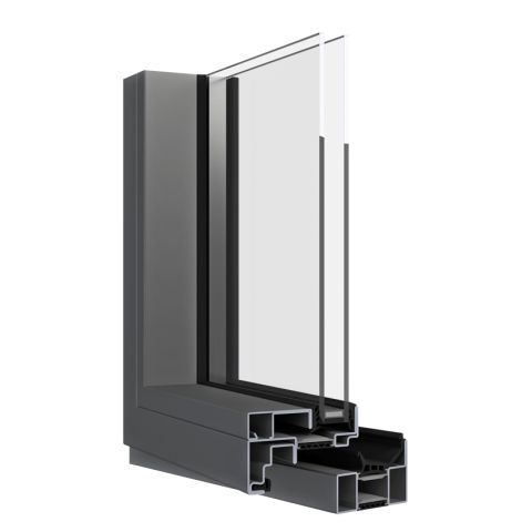 Stahlfenster Unico mit 2-fach Verglasung