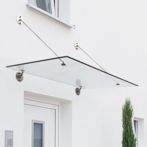 Glassline CANOPY classic Vordach aus Glas