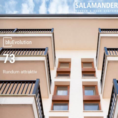 Fenster Salamander bluEvolution 73 Impression