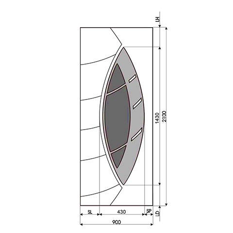 TechnisTechnische Zeichnung Modell Mainz DVF-214