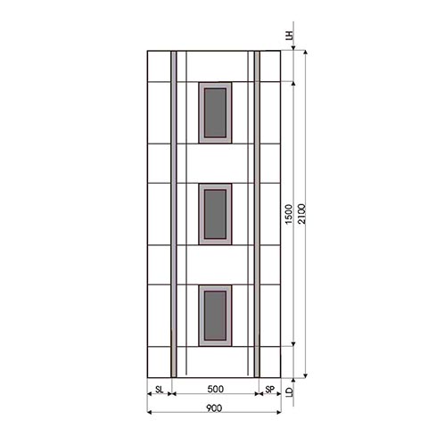 Technische Zeichnung Modell Kassel DVF-216