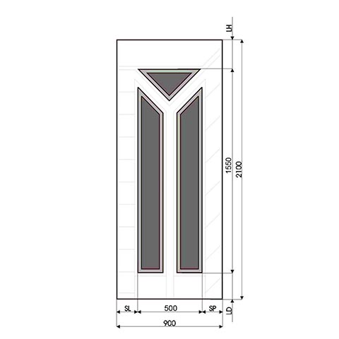 Technische Zeichnung Hamm DVF-222