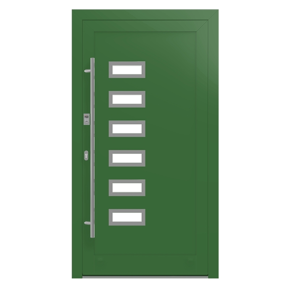 Haustür Smaragdgrün RAL-6001 » Eingangstüren nach Maß