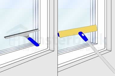 Saubere Fenster: Kleber und Dekoreste rückstandsfrei ablösen