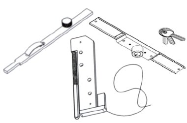 Rollladen Panzerblockaden Sortiment