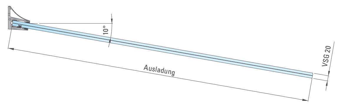 Glassline CANOPY cloud System 1200 - Technische Details