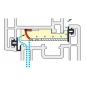 Preview: REGEL-air® Fensterfalzlüfter geschlossen