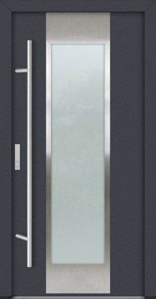 FM Aluminium Haustür AC 68 Modell 08 Anthrazit FM Aluminium Haustür AC 68 Modell 08 Anthrazit